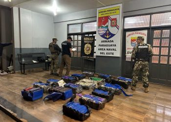 Incautan casi 300 kilos de presunta marihuana en operativo conjunto en Ciudad del Este