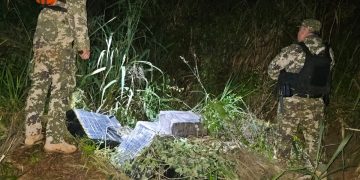 Incautan más de una tonelada de marihuana tras operativo fluvial en el río Paraná