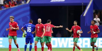 Marruecos sufrió de más, pero derrotó a Haití y clasificó a 16avos del Mundial como segundo del grupo C