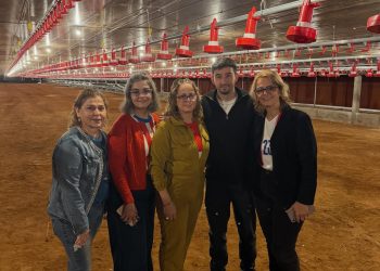 Golazo fuera de cancha de Mathías Villasanti; inauguró su granja avícola