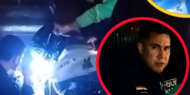 Motociclista denuncia agresión policial durante un procedimiento en Asunción