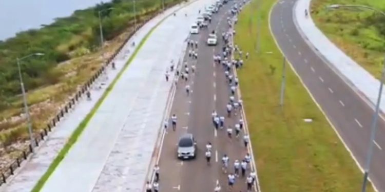Persecución, tiroteo y muerte en plena corrida solidaria de enfermeros