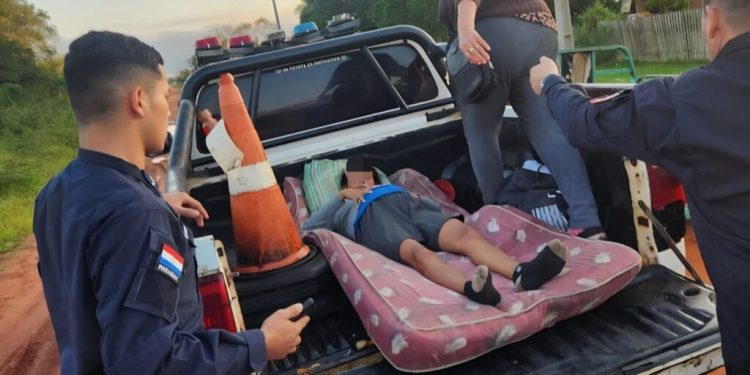 Policías asisten parto de emergencia dentro de una patrullera en Concepción