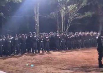 Policía resulta herido durante operativo por invasión de inmueble en Canindeyú