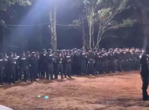 Policía resulta herido durante operativo por invasión de inmueble en Canindeyú
