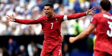 Cristiano Ronaldo hace historia en la goleada de Portugal sobre Uzbekistán