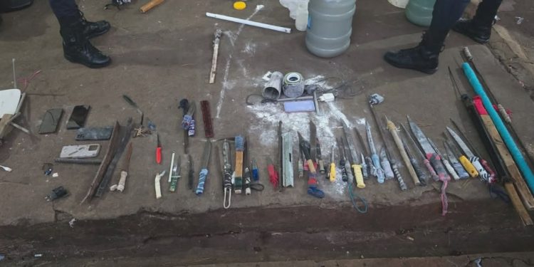 Requisa en el Centro de Prevenidos de Ciudad del Este permitió reubicar a internos de alta peligrosidad