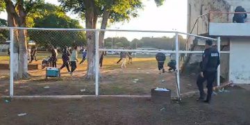 Violenta gresca en partido de fútbol en Luque deja un policía gravemente herido y un árbitro agredido