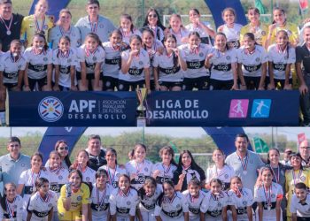 Olimpia se impuso doblemente a Cerro Porteño y se consagró campeón de la Liga de Desarrollo Femenina Sub 14 y Sub 16