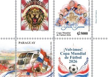 Mundial 2026: Dinacopa lanza estampilla con la Albirroja como protagonista