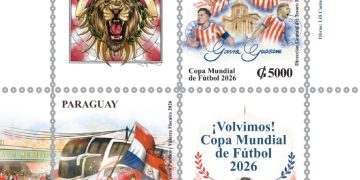Mundial 2026: Dinacopa lanza estampilla con la Albirroja como protagonista