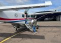La Fuerza Aérea coordinó con éxito la evacuación aeromédica de una bebé trasplantada en Brasil