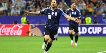 Argentina derrotó 3-1 a Jordania y Messi amplía su racha goleadora