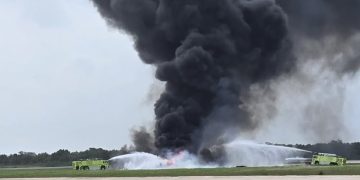 Mueren piloto y copiloto de avión que se estrelló en República Dominicana