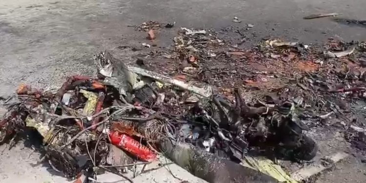 Dos pilotos pierden la vida tras estrellarse avión militar en entrenamiento