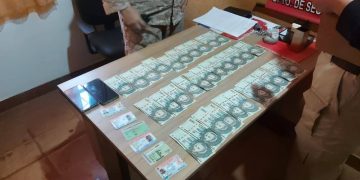 Descubren a supuesto operador con billetes falsos en Caazapá