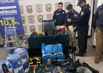 La Policía capturó a presuntos especialistas en ataques a cajeros