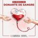 Con el lema «Una gota de humanidad», instan a la donación voluntaria de sangre en su día mundial