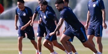 Con equipo definido, Paraguay tendrá hoy su último entrenamiento antes de enfrentar a Turquía