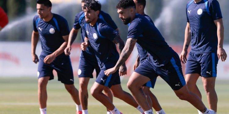Con equipo definido, Paraguay tendrá hoy su último entrenamiento antes de enfrentar a Turquía