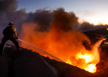 Emergencia en California por incendio que ya devastó más de 800 hectáreas