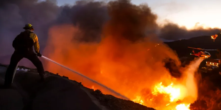 Emergencia en California por incendio que ya devastó más de 800 hectáreas