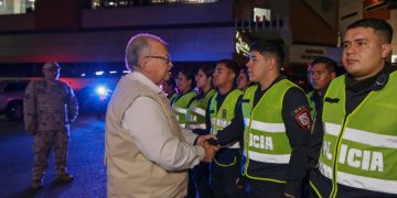 TSJE culmina despliegue de máquinas de votación y destaca el apoyo de la Policía Nacional