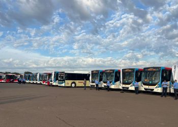 Arranca renovación del transporte metropolitano con fuerte presencia de buses eléctricos
