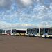 Arranca renovación del transporte metropolitano con fuerte presencia de buses eléctricos