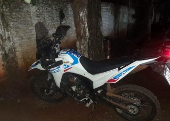 GPS permitió recuperar motocicleta sustraída y detener a un sospechoso