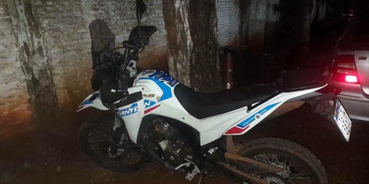 GPS permitió recuperar motocicleta sustraída y detener a un sospechoso