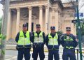 La Policía Nacional despliega un fuerte dispositivo de seguridad