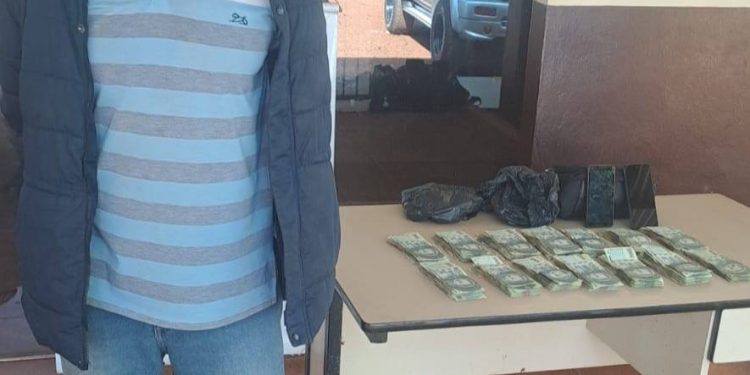 Detienen a un hombre por hurto de Gs. 120 millones y recuperan parte del dinero