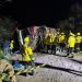 Tres fallecidos tras vuelco de bus paraguayo en Brasil