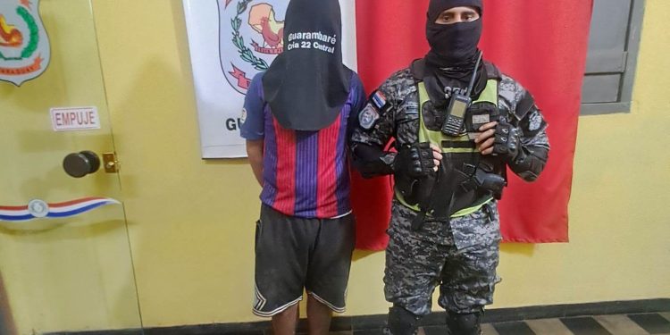 Aprehenden a presunto autor de hurto agravado y recuperan parte de los objetos sustraídos en Guarambaré