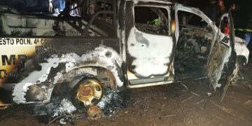 Fiscalía confirma uso de explosivos caseros en ataque a puesto policial de Canindeyú