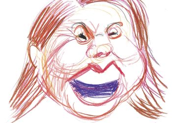 Charlie Hebdó apuntó a Celeste Amarilla con una filosa caricatura