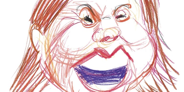 Charlie Hebdó apuntó a Celeste Amarilla con una filosa caricatura
