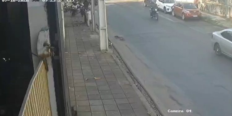 Denuncian el hurto de una motocicleta en San Lorenzo