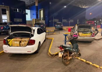 Paraguayos caen con cargamento de marihuana en el Puente de la Amistad