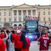Espectacular festejo vikingo que reunió a 90 mil personas en honor a Noruega