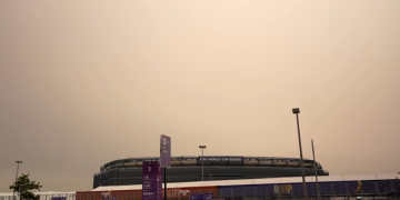 La previsión de lluvia el sábado se espera que mejore la calidad del aire antes de la final del Mundial
