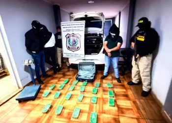 Hermano de «Samura» cae con 21 kilos de cocaína en Pedro Juan Caballero