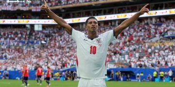 Inglaterra avanza a semifinales con doblete de Bellingham