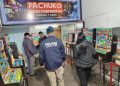 Incautan 42 máquinas tragamonedas y detienen a una persona durante operativo fiscal en Villeta