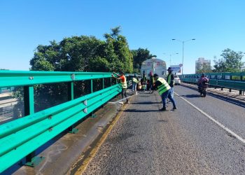 MOPC anuncia reparación del viaducto de Madame Lynch y Mariscal López este sábado con cierre de media calzada