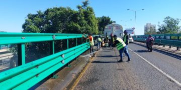 MOPC anuncia reparación del viaducto de Madame Lynch y Mariscal López este sábado con cierre de media calzada