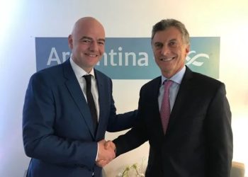 Fundación FIFA destinará USD 1 millón a Venezuela, anunció Macri