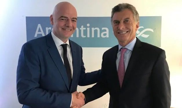 Fundación FIFA destinará USD 1 millón a Venezuela, anunció Macri