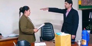 Juan Alberto «Beto» Haugg asumió la intendencia de Nueva Alborada